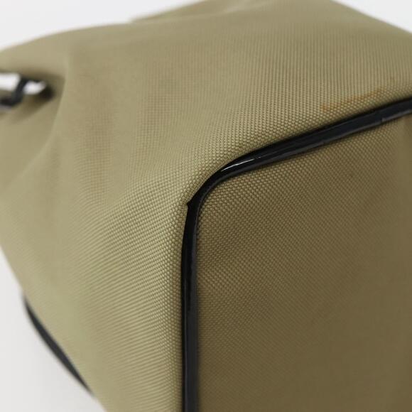 GUCCI Drawstring Pouch Nylon Beige 039 0973 Auth hk3094 - Picture 14 of 16